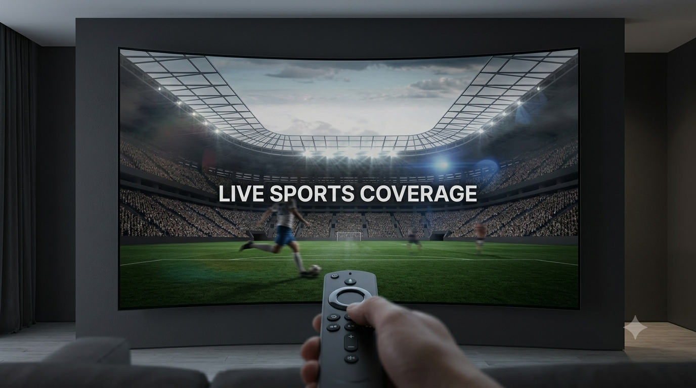 Live sports coverage in HD and 4K on ONX IPTV